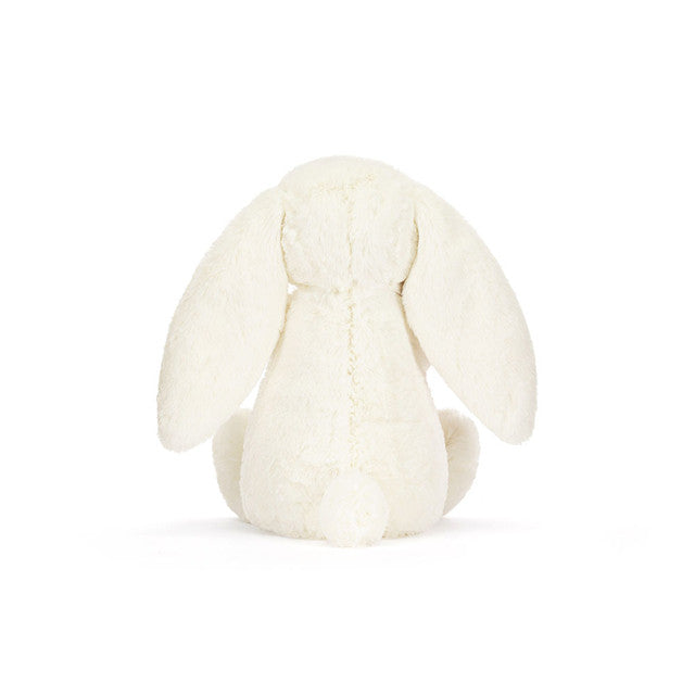 Cream Bunny with Rose